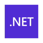Logo ufficiale di .NET, la piattaforma di sviluppo di Microsoft interessata dall'aggiornamento di sicurezza