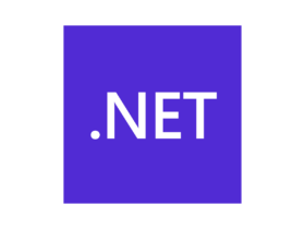 Logo ufficiale di .NET, la piattaforma di sviluppo di Microsoft interessata dall'aggiornamento di sicurezza