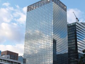 La sede di Daishin Securities, il Daishin Finance Center a Seul