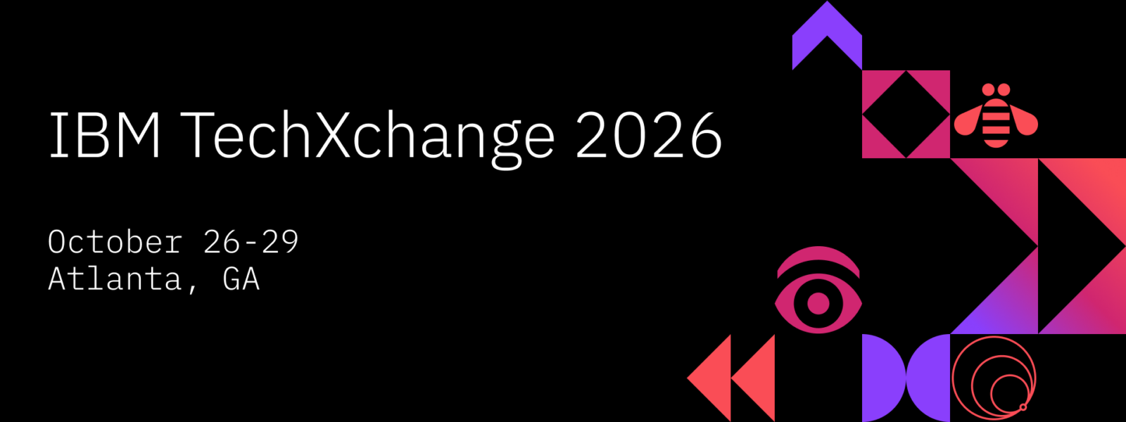 Banner ufficiale della conferenza IBM TechXchange 2026