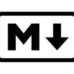 Logo del formato Markdown, usato dai file AGENTS.md che contengono istruzioni per gli agenti AI di programmazione