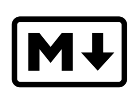 Logo del formato Markdown, usato dai file AGENTS.md che contengono istruzioni per gli agenti AI di programmazione
