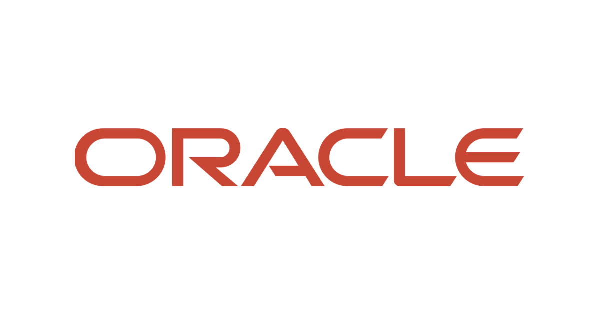 Logo ufficiale di Oracle, che ha corretto la falla di PeopleSoft sfruttata da ShinyHunters