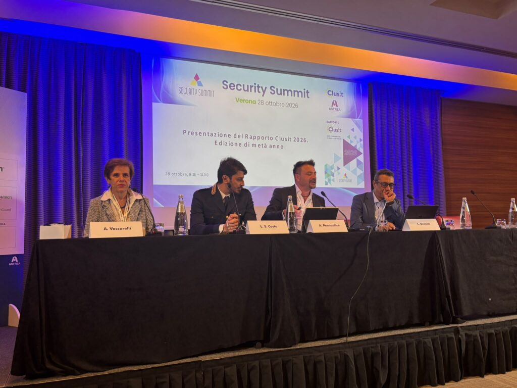 Presentazione del Rapporto Clusit 2026, edizione di metà anno, al Security Summit di Verona