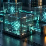 Illustrazione di ambienti digitali isolati per la sicurezza degli agenti AI