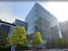 Il complesso della sede di Sony a Tokyo