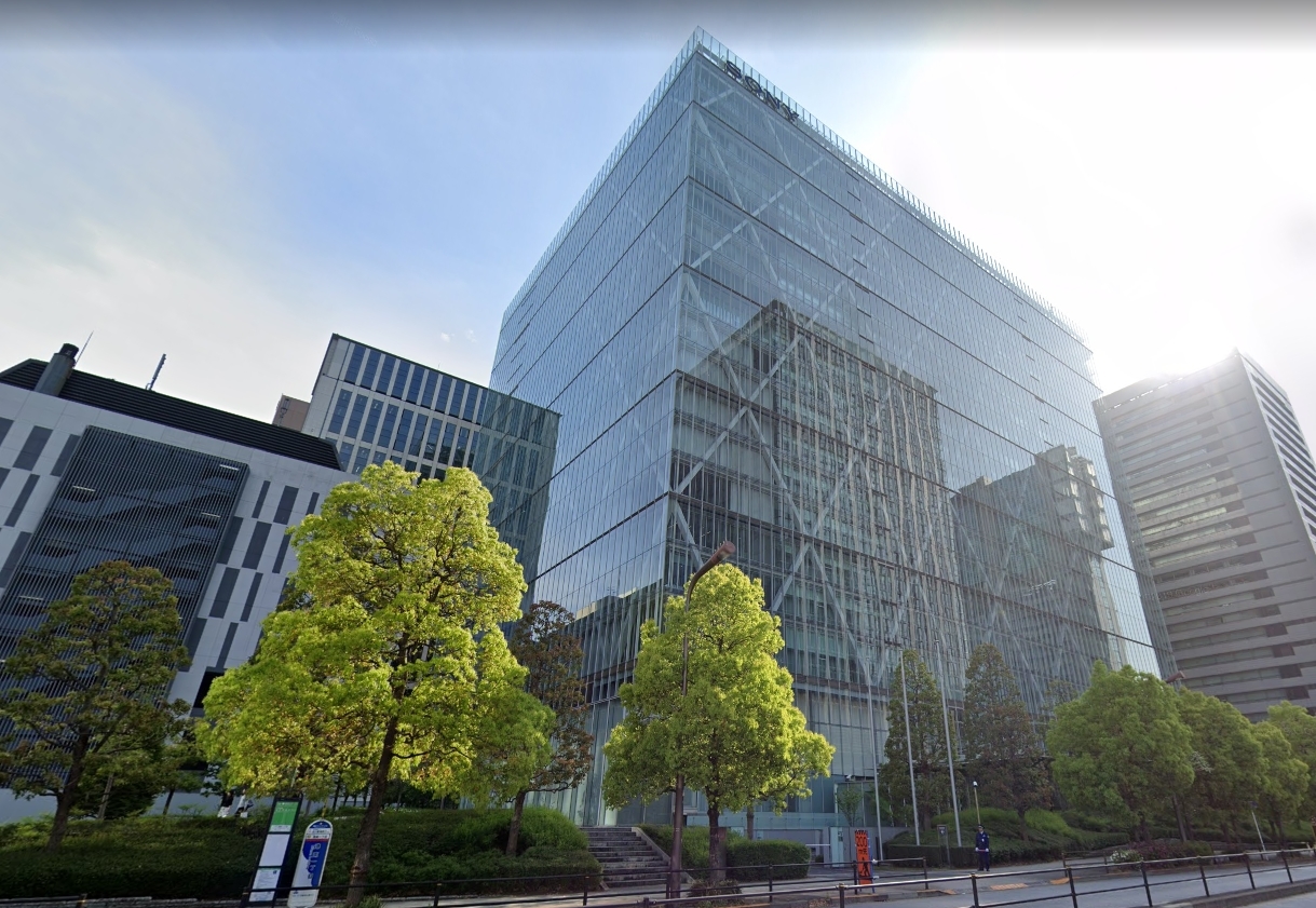 Il complesso della sede di Sony a Tokyo