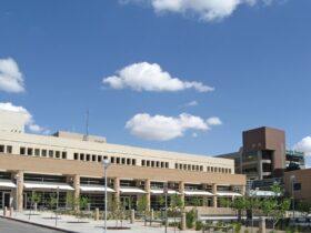 L'ospedale universitario della University of New Mexico ad Albuquerque