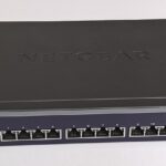 Switch di rete gestito, un tipo di dispositivo che spesso integra un pannello web come GoAhead